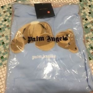 Palm Angels headless bear hoodie
